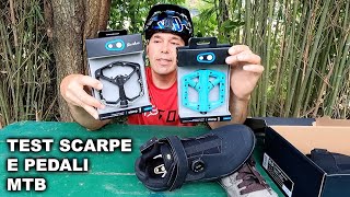 Test Pedali CRANKBROTHERS Stamp 1 vs Stamp 7  scarpe Stamp BOA® [upl. by Opaline]