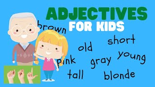 ASL Adjectives for Kids [upl. by Goldshell]