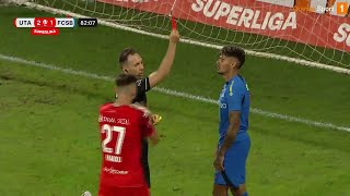 REZUMAT  UTA  FCSB 21 Doi eliminaţi la FCSB Chiricheş accidentat primul eşec în Superliga [upl. by Nojram]