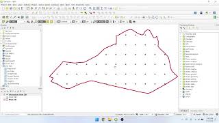 Tutorial Merancang Petak Ukur untuk Inventarisasi Hutan Seumur dengan Qgis [upl. by Wilinski]