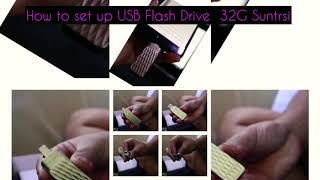 How to set USB flashdrive Suntrsi in iphone ipadmac [upl. by Kcirednek]