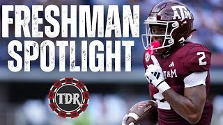 College Football Freshman Spotlight  Rueben Owens Texas AampM Aggies [upl. by Anih]