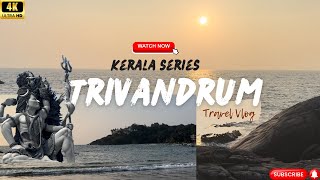 Trivandrum Tourist Places  Things to do in Trivandrum  Kovalam Beach  Kerala Tour [upl. by Nonnel]