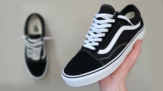 HOW TO LACE VANS OLD SKOOLS 👟🔥 [upl. by Ennaitak677]