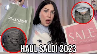 HAUL SALDI vestiti indossati 🛍 Zara Bershka Stradivarius Pull amp Bear [upl. by Leirbaj]