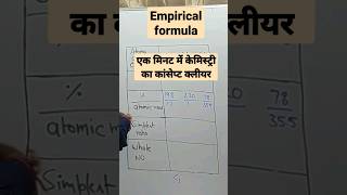 How to calculate empirical formula  Empirical formula of class 11  part2 chemistry math physics [upl. by Llarret]