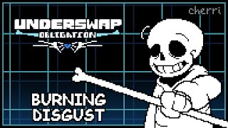 Underswap Obligation  Burning Disgust【Animated Soundtrack Video】 [upl. by Ettenav]