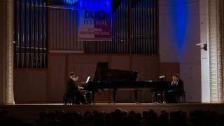 M Glinka  V Gryaznov Overture from Ruslan amp Ludmila 8 hands piano [upl. by Jorgan674]