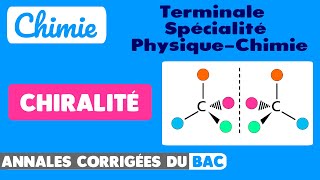 6  8 EXERCICES FACILES et CORRIGÉS SUR LA CHIRALITÉ ET LA STÉRÉOISOMÉRIE EN TERMINALE [upl. by Enedan]