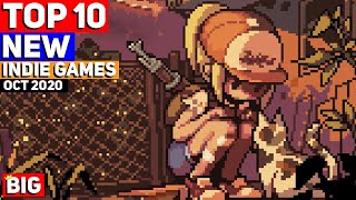 Top 10 Upcoming NEW Indie Games of October 2020 [upl. by Lehcnom334]