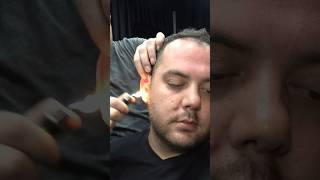 Turkish Barbers Body Massage  Ear Burn And Cracks neckcracks massage barbermassage asmr acmp [upl. by Lehcear472]