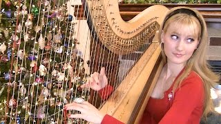 SILENT NIGHT  Harp Twins [upl. by Zena609]