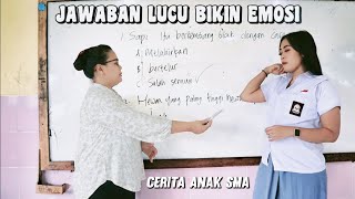 Jawaban Lucu Bikin Guru Emosi  Spesial Tahun baru 2024   Cerita Anak SMA 2024  Part 4 [upl. by Fanya]