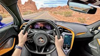 2024 McLaren 750S  POV First Impressions [upl. by Akemat]