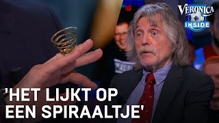 Johan ziet Gouden RadioRing Het lijkt meer op een spiraaltje  VERONICA INSIDE [upl. by Silda407]