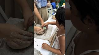 Pottery making activity shortvideo viralvideo [upl. by Nahtanaj]