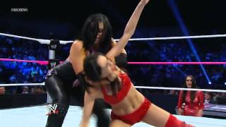 WWE Smackdown 100413  Aksana vs Brie Bella [upl. by Attey316]