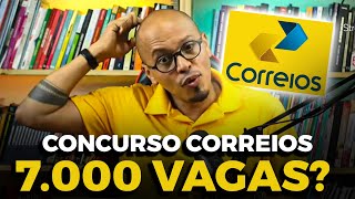 🔥7000 VAGAS NO PRÓXIMO CONCURSO CORREIOS 2024 [upl. by Ennayr]