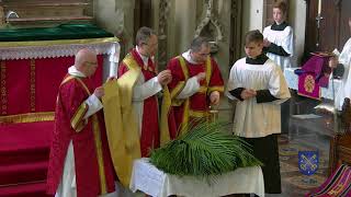 Misa de Domingo de Ramos desde Warrington Inglaterra FSSP [upl. by Elwina]