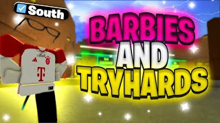 getting raided by barbies and tryhards on da hood accused of lock😂 [upl. by Rozina]