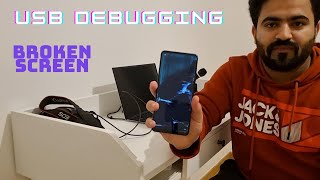 How To Turn On USB Debugging With A BrokenBlack Screen  How to Screen Mirror Broken Screen 2023 [upl. by Jard]