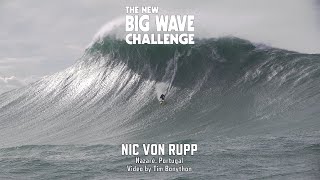 Nic Von Rupp at Nazaré  Biggest Wave Winner  Big Wave Challenge 2023 [upl. by Kola]