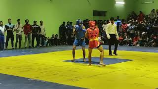 29th National Wushu championship 2021 Kushal Kumar vs Praveen 48kg Quarterfinals [upl. by Carine]