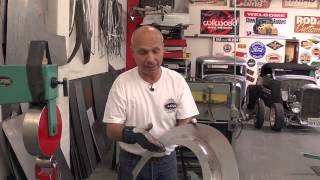 Metal Shaping with Lazze Metal Fender Flare with Inner Lip Part 3 of 3 [upl. by Rohclem]