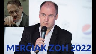 Nahnevaný Marcel Merčiak nadáva v priamom prenose MEME  Zimná olympiáda Beijing 2022 [upl. by Tootsie]