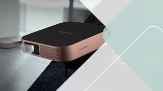 ViewSonic M2  Full HD 1080p Smart Portable LED Projector with Harman Kardon Speakers [upl. by Madella]