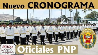 Nuevo CRONOGRAMA PNP Admisión EO2022 [upl. by Rodoeht]