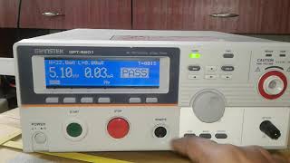 Gw Instek GPT 9601 Demo [upl. by Eicats]