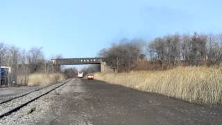 Kearny NJ Brush fire on tracks 32614 [upl. by Anait]