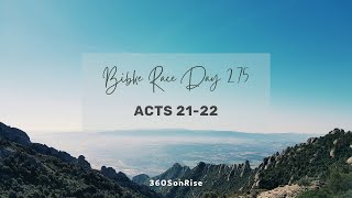 Bible Race 1012024 Day275 Acts 2122 [upl. by Vandervelde]