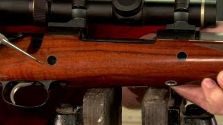 How to Install Magnum Crossbolts in a Rifle Stock  MidwayUSA Gunsmithing [upl. by Lothair]