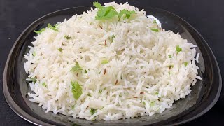 Jeera Rice Recipe  jeera Rice restaurent style  Flavoured Cumin Rice [upl. by Bleier745]