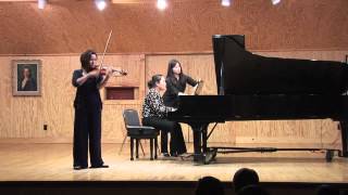 Sibelius Violin Concerto in D Minor Weilu Zhang [upl. by Yllatan333]