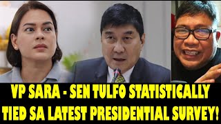 VP SARA AT TULFO NANGUNGUNA SA LATEST SURVEY NAGSUSULONG NG CHACHA PUMALAG SA SURVEY BIAS DAW [upl. by Nrobyalc554]