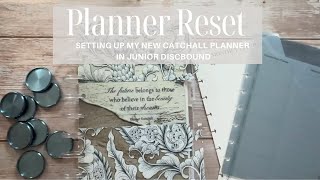 July Planner Reset  Returning to a Junior Discbound  Catchall Planner [upl. by Paulina825]