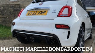 ABARTH 595  Magneti Marelli Bombardone R4 [upl. by Aihseyn]