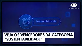 Cidades Excelentes Veja os vencedores da categoria quotsustentabilidadequot do prêmio [upl. by Meir]