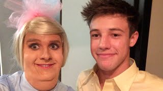 CAMERON DALLAS MEGHAN TRAINOR amp HOW TO BE quotALL ABOUT THAT BASSquot  VLOG  30 [upl. by Enelym]