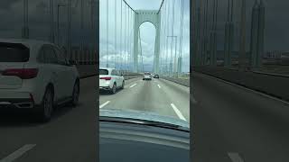 Crossing the Whitestone Bridge of New York [upl. by Yellehs]