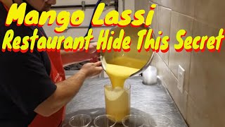 Mango Lassi recipe  Mango Yogurt smoothie  Summer Drink Mango lassi recipe with canned mango pulp [upl. by Conrade]