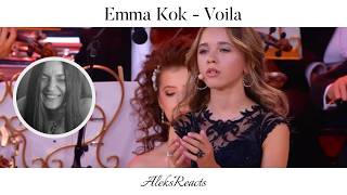 Emma Kok  Voila  Reaction  DIGNIFIED AND DEFIANT [upl. by Arlene]