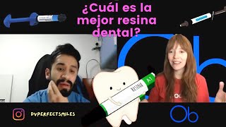 ¿Cuál es la MEJOR RESINA DENTAL 🦷 ⭐ [upl. by Oterol338]