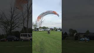 Bad day How not to landing a paramotor fail 2024 [upl. by Sucramraj659]