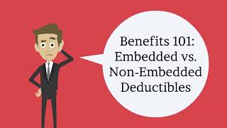 Benefits 101 Embedded vs NonEmbedded Deductibles by RAM Benefits [upl. by Dhar]