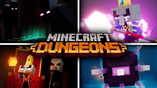 Minecraft Dungeons All Cutscenes  DLC [upl. by Finer]