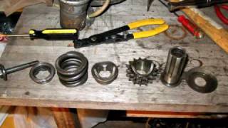 Lambretta TV175 S3 Engine Disassembly Part 1 [upl. by Bradney]